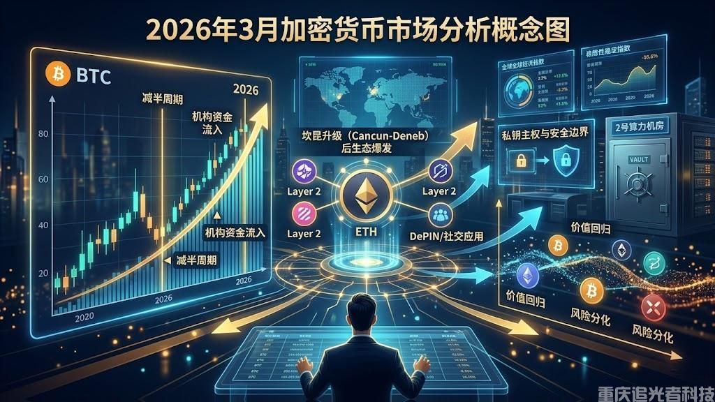2026年3月加密貨幣市場前瞻：減半后遺癥還是牛市二階段的起點？